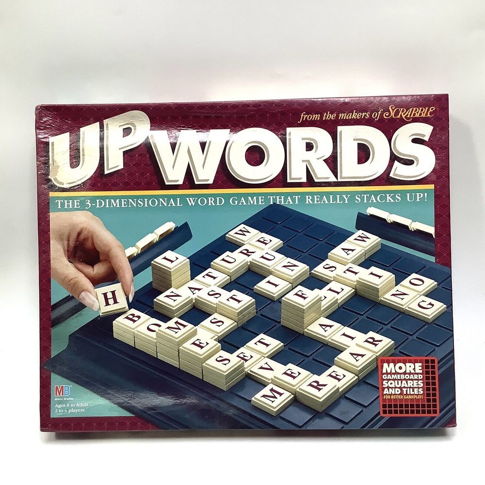 UPWORDS 3 Dimensional Word Game NEW Made In USA 1997 Unopened Like Scrabble